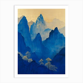 Blue Mountains 15 Art Print