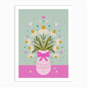 Flower Vase Art Print