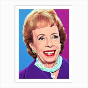 Carol Burnett Pop Movies Art Movies Art Print