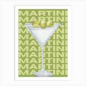 Martini 5 Art Print