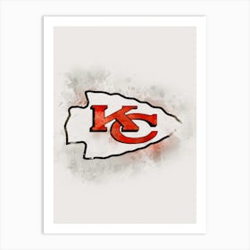 Kansas City Chiefs Art Print