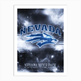 Nevada Wolf Pack Art Print