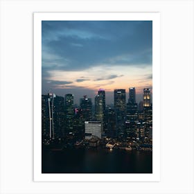 Singapore Travel Print 2 Art Print