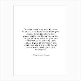 Ralph Waldo Quotes Art Print