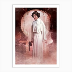 Princess Leia Art Print