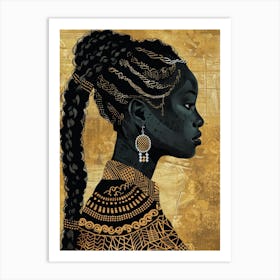 African Woman 196 Art Print