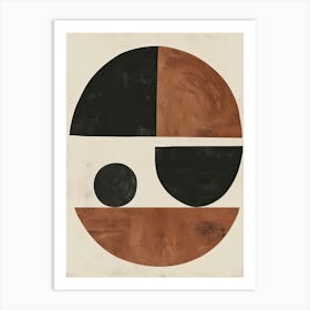 Corunna Stone Park Bauhaus Minimalist Art Print