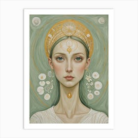 Woman Art Print