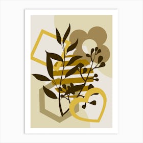 Abstract Vector Art Print