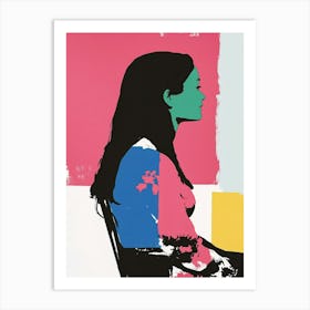 Portrait Of A Woman 91 Art Print