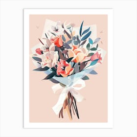 Bouquet Of Flowers 2 Art Print