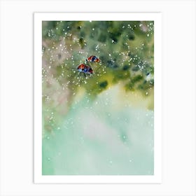 Emperor Shrimp II Storybook Watercolour Art Print