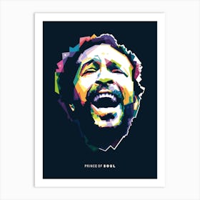 Marvin Gaye WPAP 1 Art Print