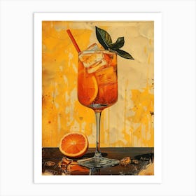 Aperol Spritz Art Print 177 Art Print