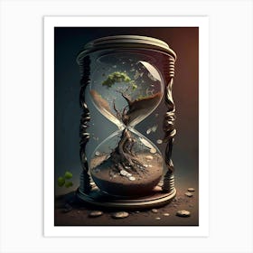 Hourglass Art Print