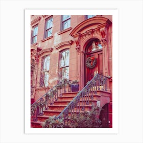 Carrie Bradshaw Apartment, Christmas New York Art Print