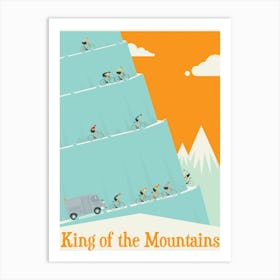 King Of The Mountains Art Print