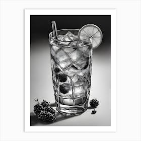 Cocktail 1 (4) Art Print