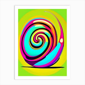 Assassin Snail  Pop Art Art Print