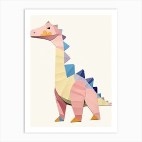 Nursery Dinosaur Art Kritosaurus 1 Art Print