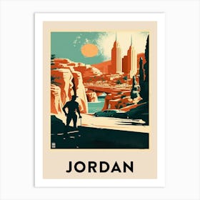 Jordan 2 Vintage Travel Poster Art Print