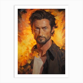 Hugh Jackman (2) Art Print