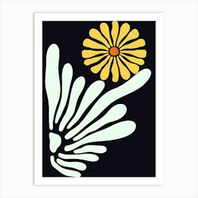 Henri Matisse Flower And A Hand Art Print