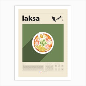 Laksa Art Print