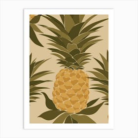 Pineapples Art Print