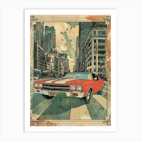 Classic Cars 29 Art Print