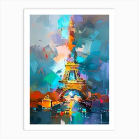 Paris Eiffel Tower Art Print