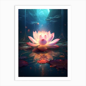 Lotus Flower 8 Art Print