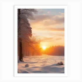 Winter Landscape 1 Art Print