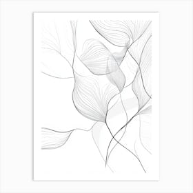 Abstract Leaves 9 Art Print