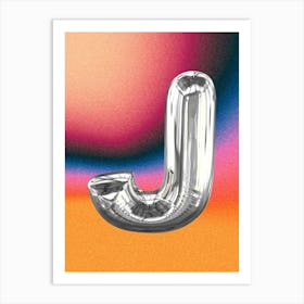 Chrome J Poster Art Print