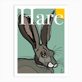 The Hare Art Print