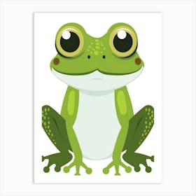 Frog Illustration 1 Art Print