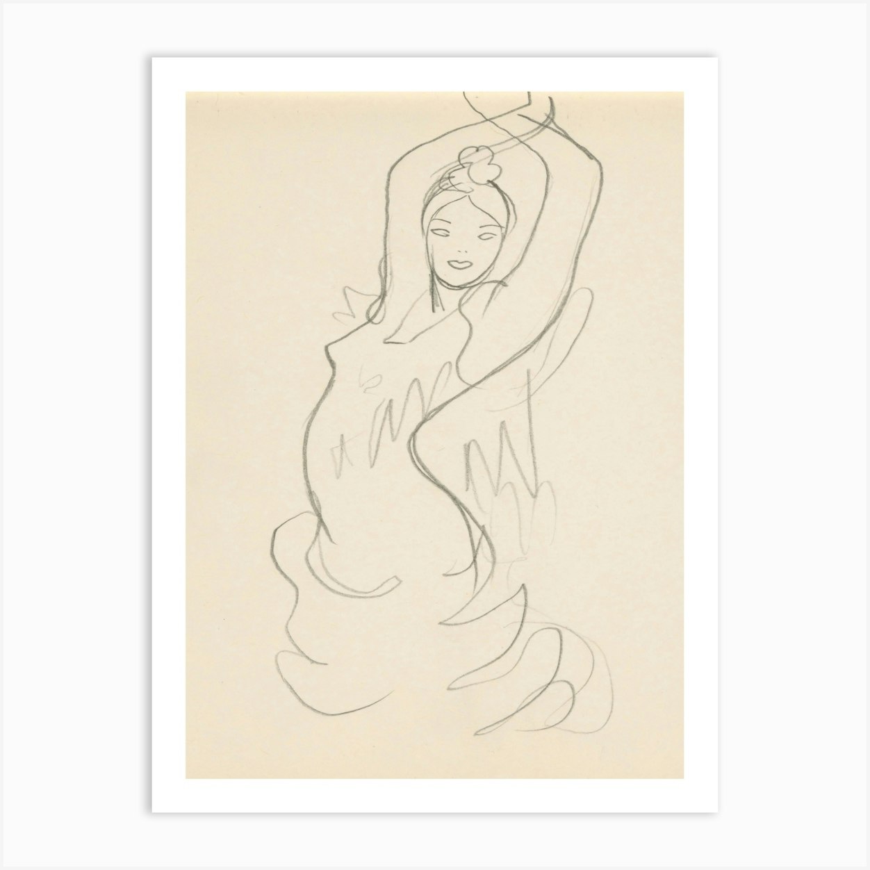 Sketchbook, Mikuláš Galanda (3) Art Print by Fy! Classic Art Prints and Posters