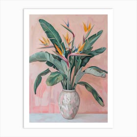 A World Of Flowers Bird Of Paradise 1 Painting Art Print