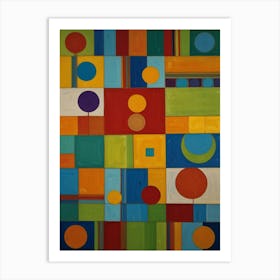 Abstract Painting 101 Art Print