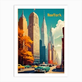 Center city Art Print