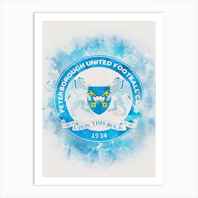 Peterborough United 2 Art Print