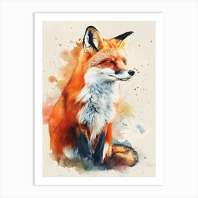 Red Fox Art Print