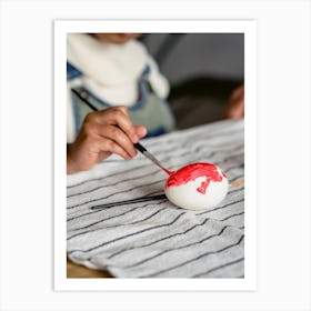 Easter Egg Painting 13 Art Print