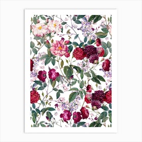 Rose Garden 4 Art Print
