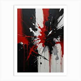 Splatter Painting 1 Art Print