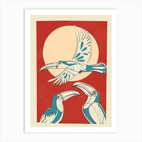 Toucans 2 Art Print