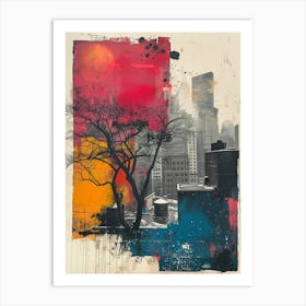 New York City Skyline Art Print