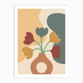 Vase Of Flowers 1 Art Print