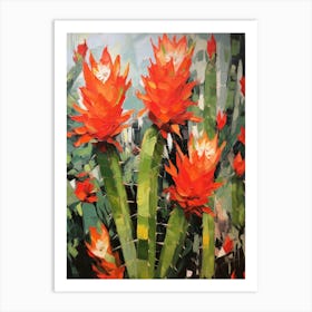 Cactus Painting Trichocereus 2 Art Print